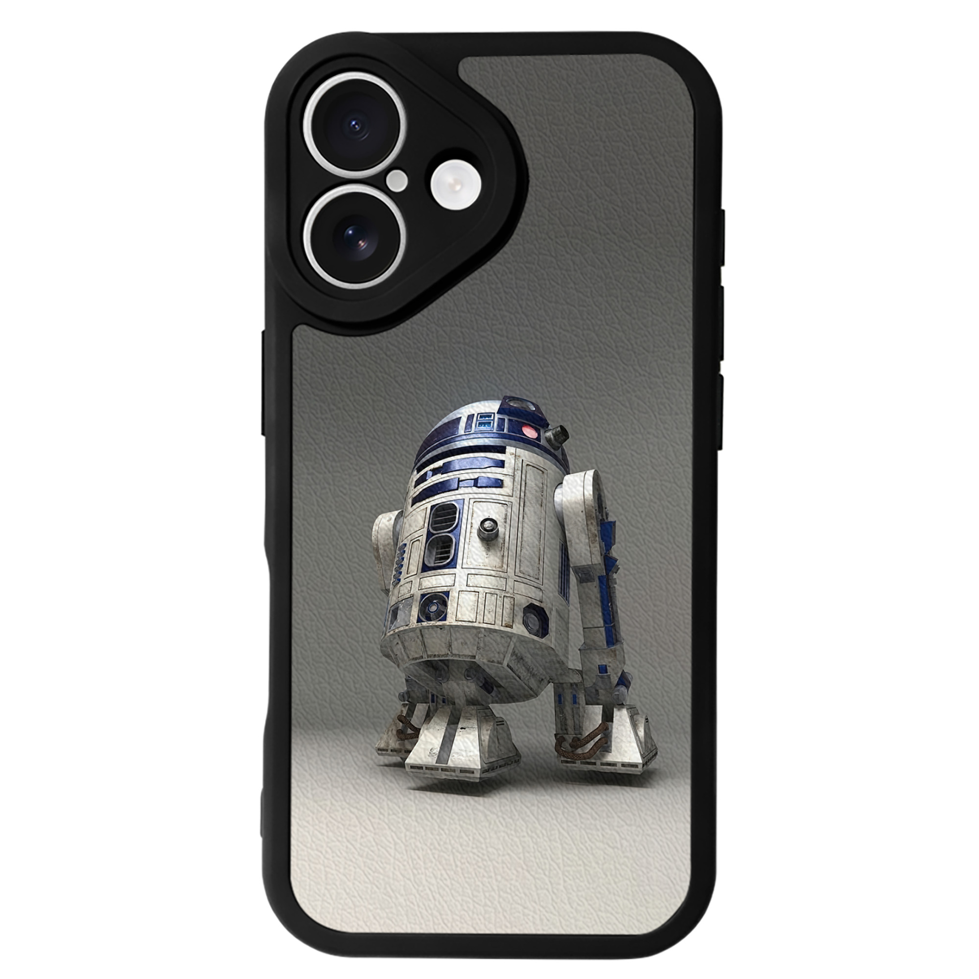 （画像用） スター・ウォーズ Star Wars 【iPhone 16シリーズ対応】シリコンスマホケース（レザー調） 材質：シリコン